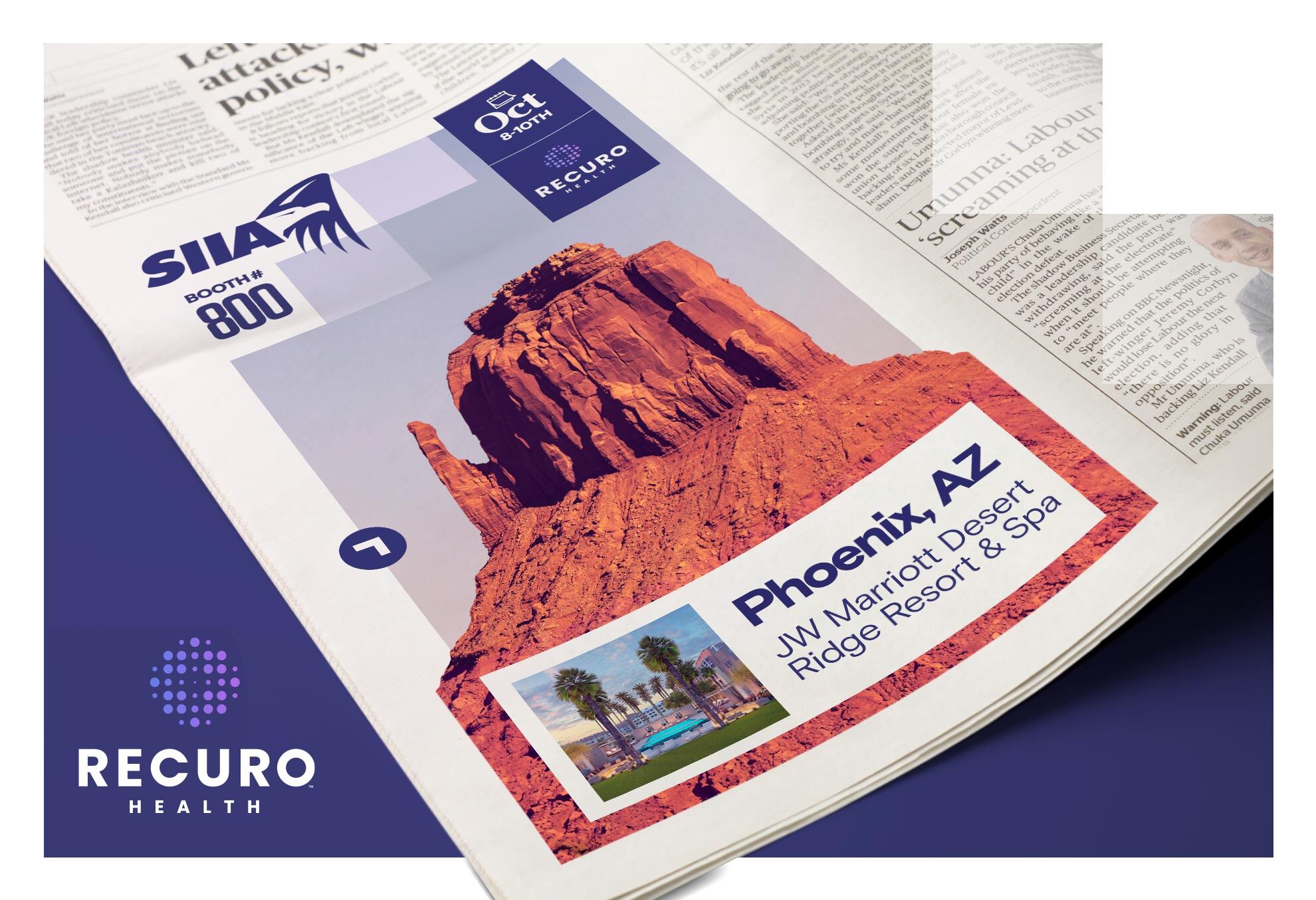 Recuro Health Showcases Digital Healthcare Solutions Designed to Transform Benefits Strategy at SIIA's 2023 National Conference